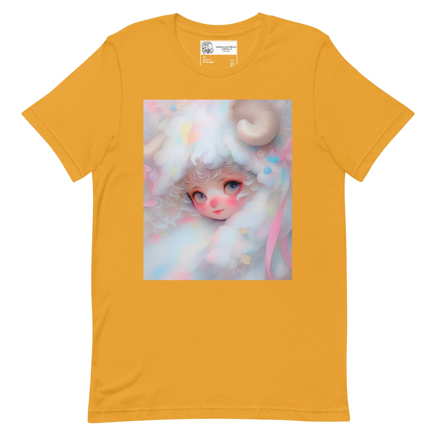 Precious Pastel Ram Child #2 Unisex t-shirt