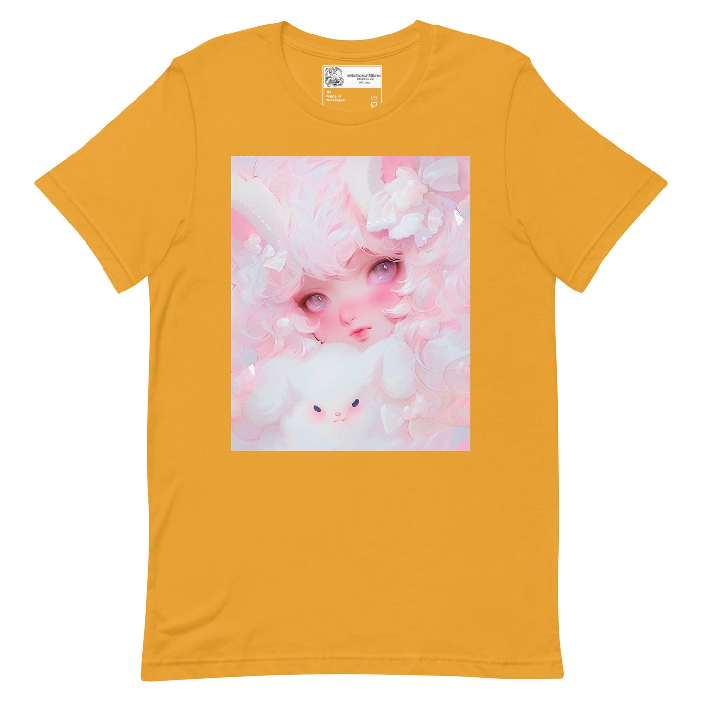 Precious Pastel Bunny Girl Unisex t-shirt