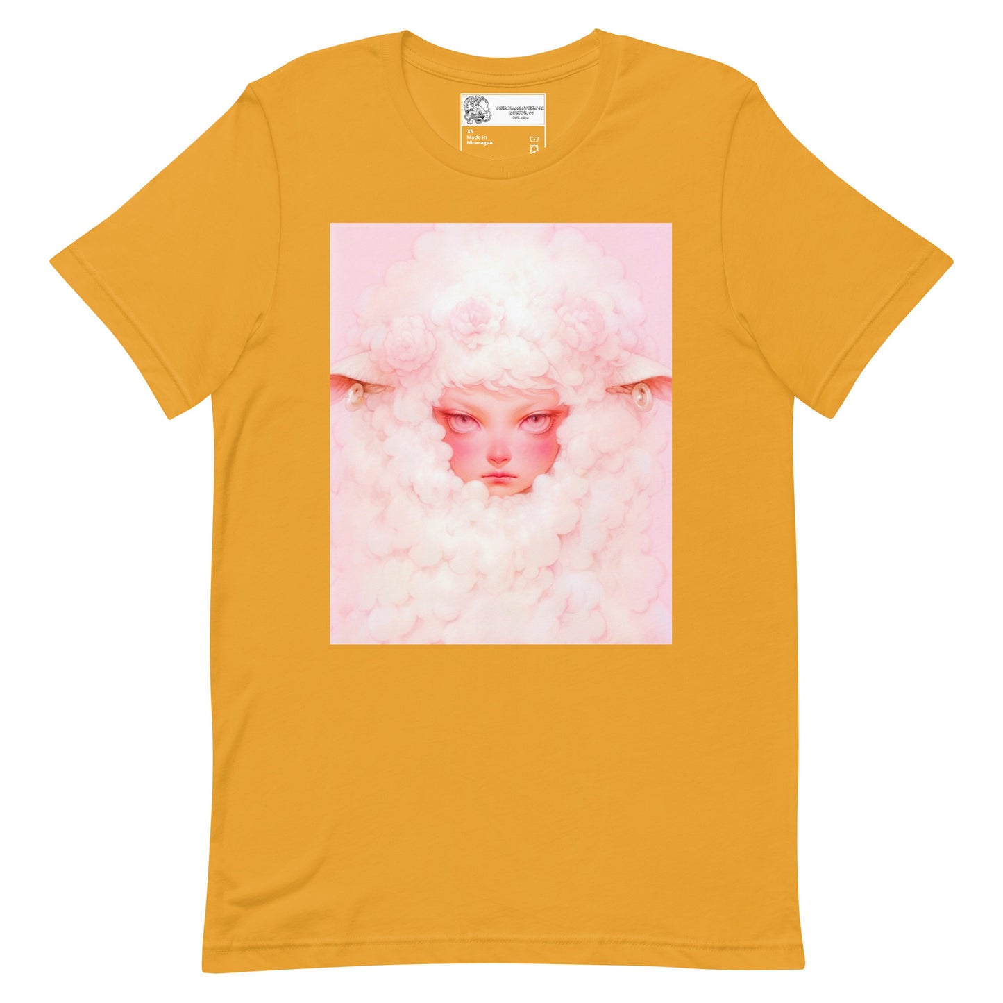 Precious Pastel Lamb Child #2 Unisex t-shirt