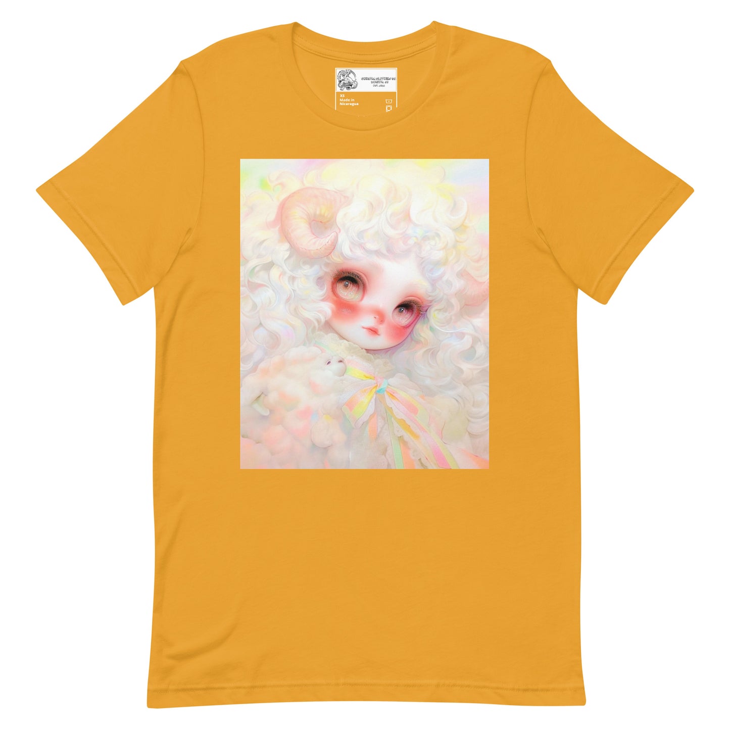 Precious Pastel Ram Child #3 Unisex t-shirt