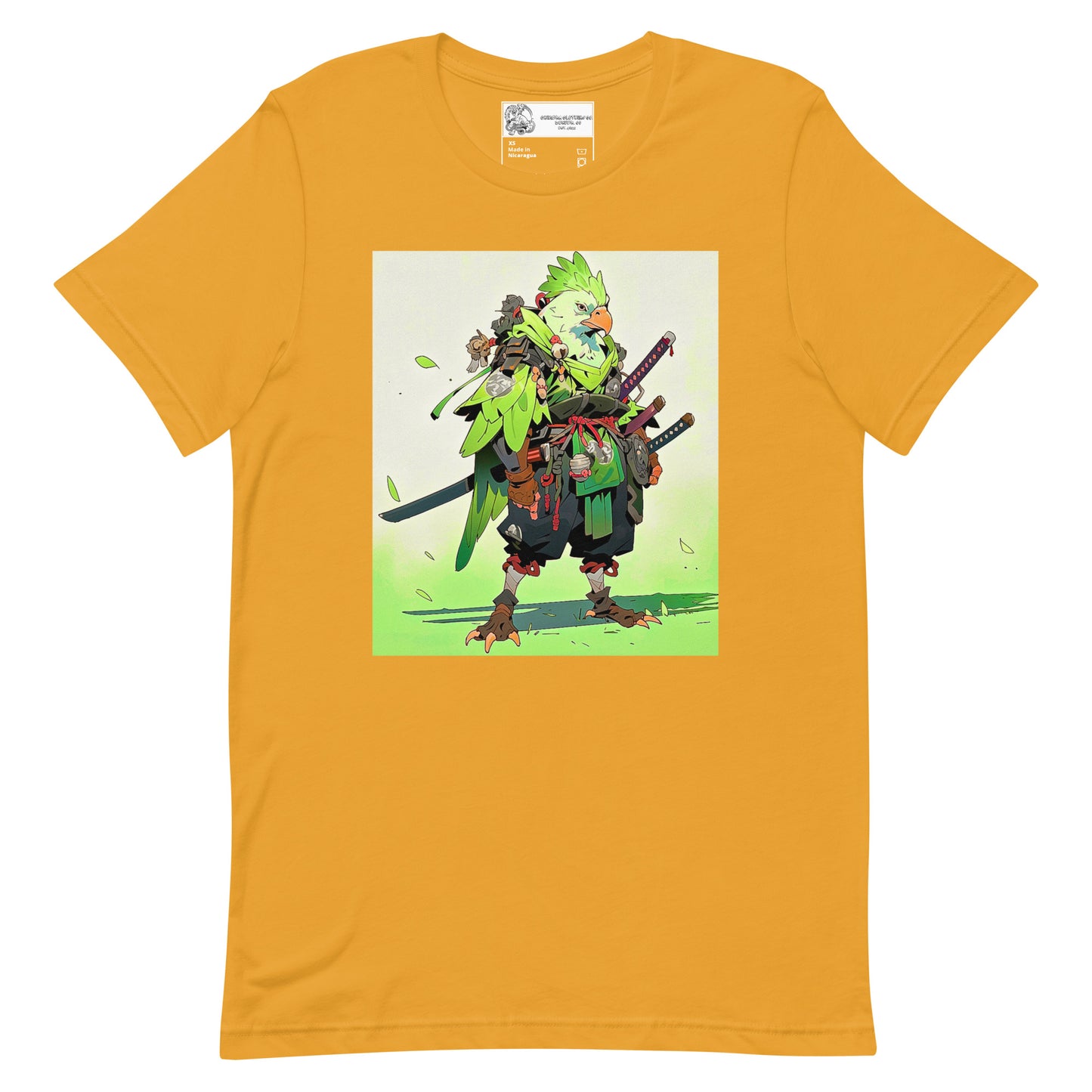 Chicken Samurai Unisex t-shirt