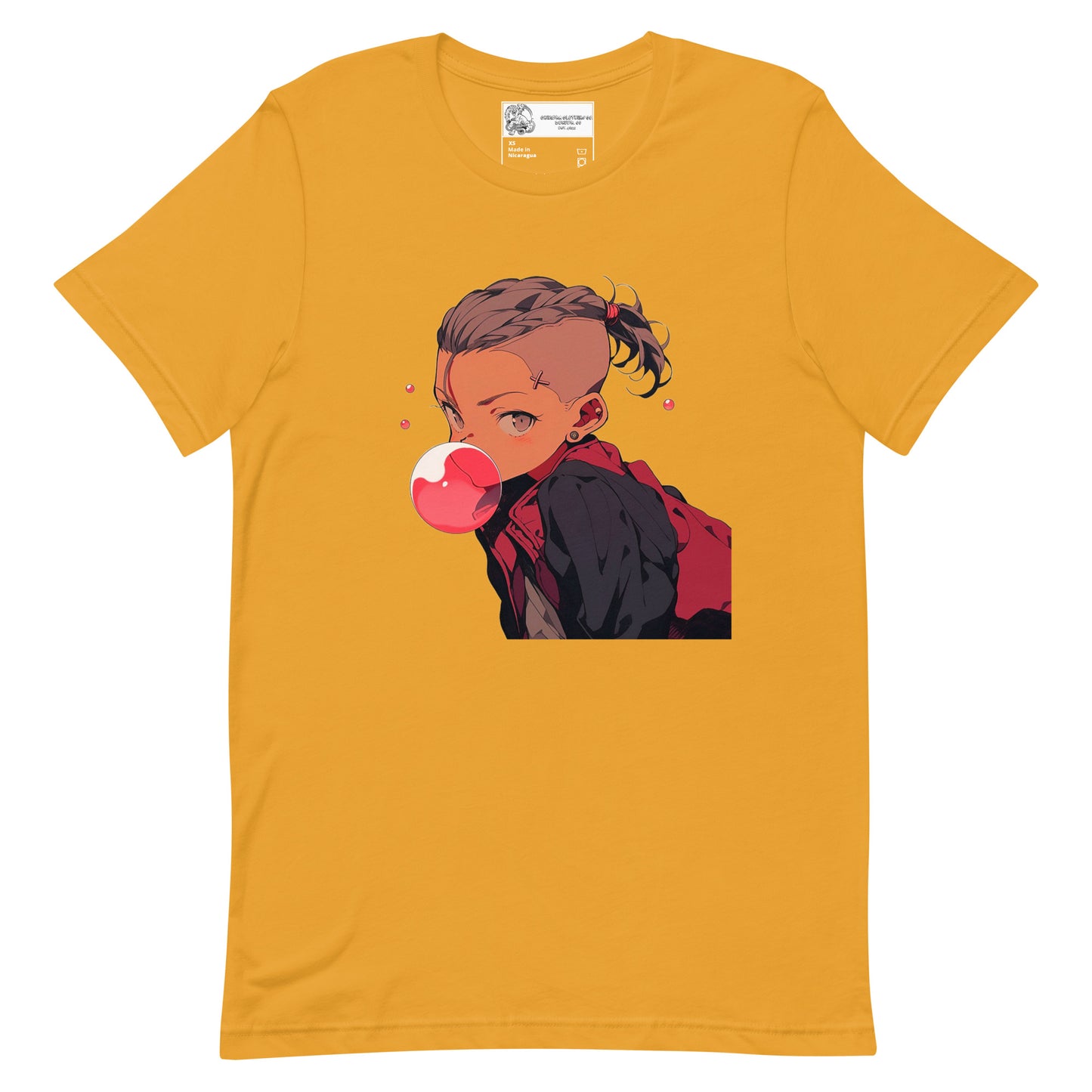 Bubblegum Anime Girl Unisex t-shirt