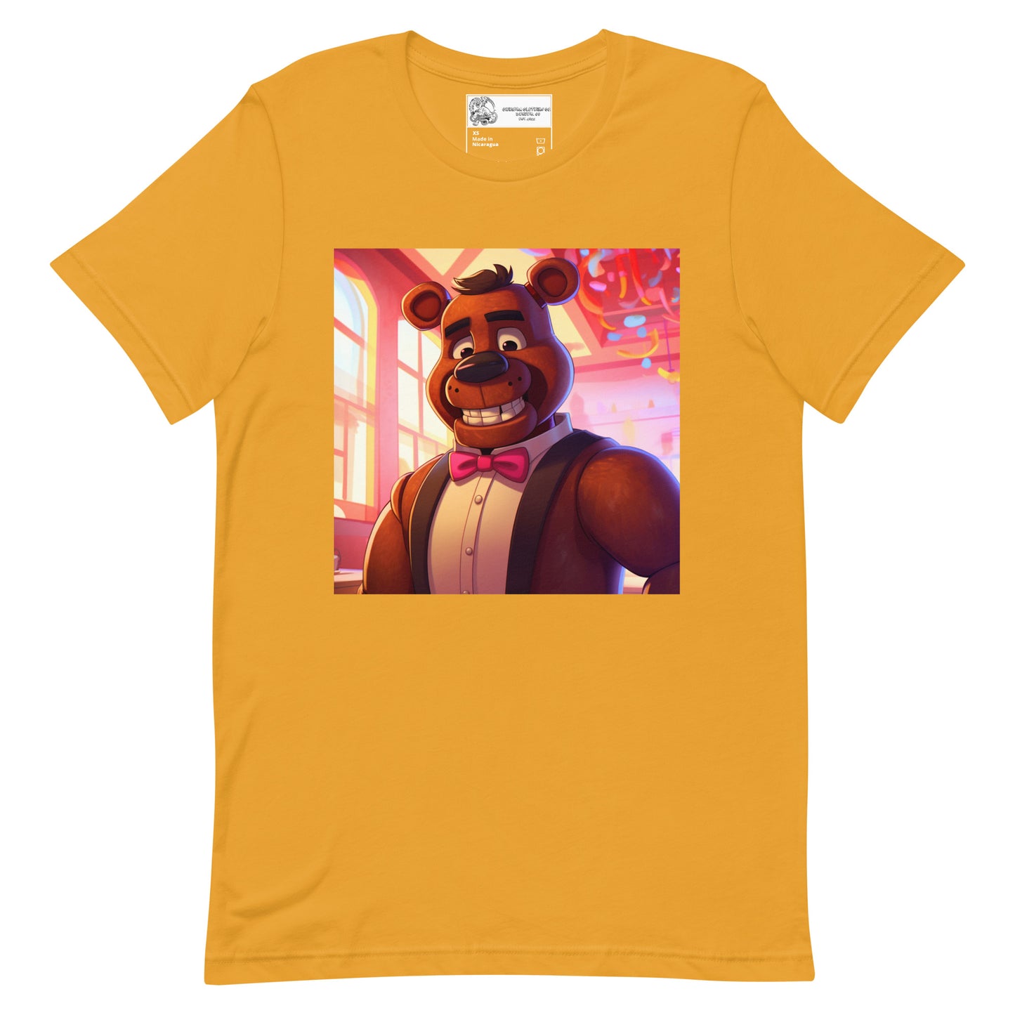 Freddy Bear Unisex t-shirt