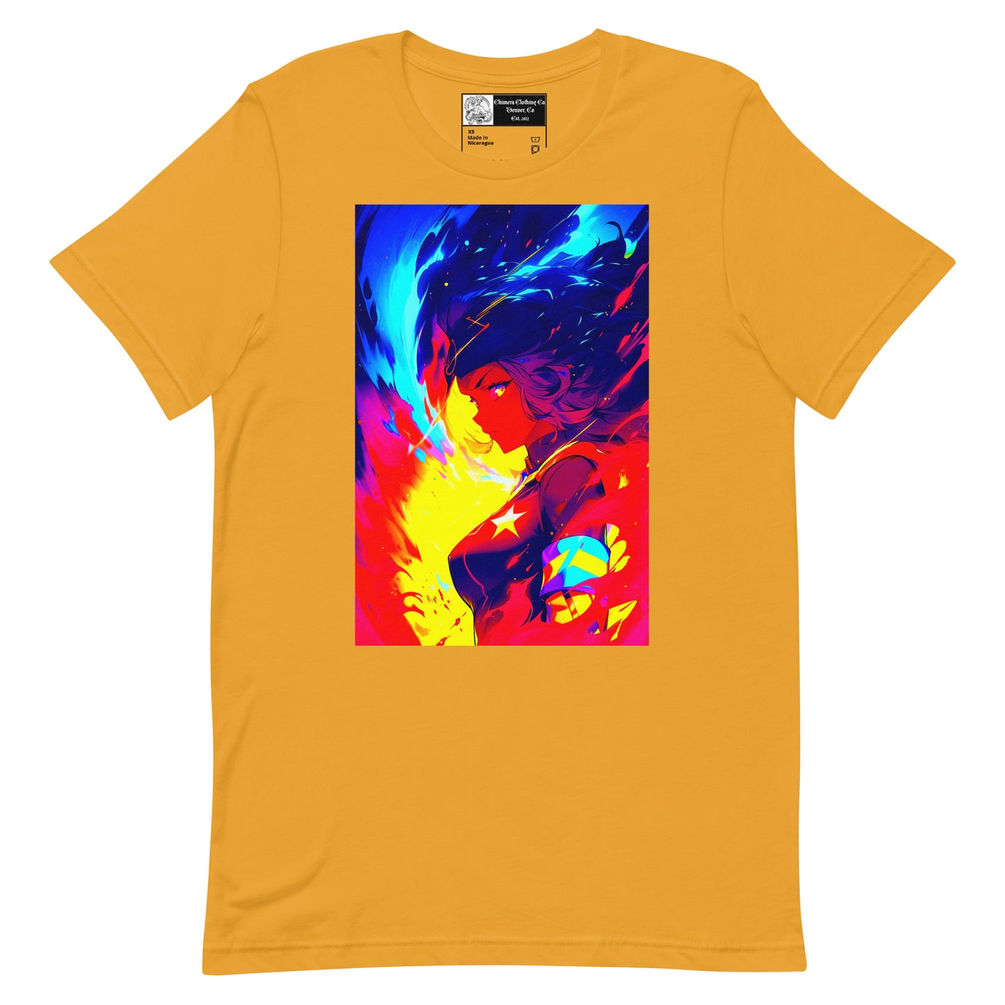 Starfire Anime Woman Unisex t-shirt