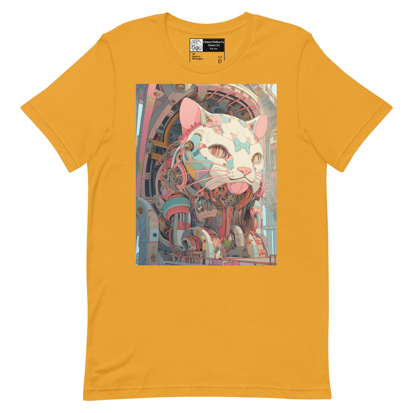 Giant Cat Robot #1 Unisex t-shirt