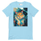 Spaceship Kitty Cat Unisex t-shirt