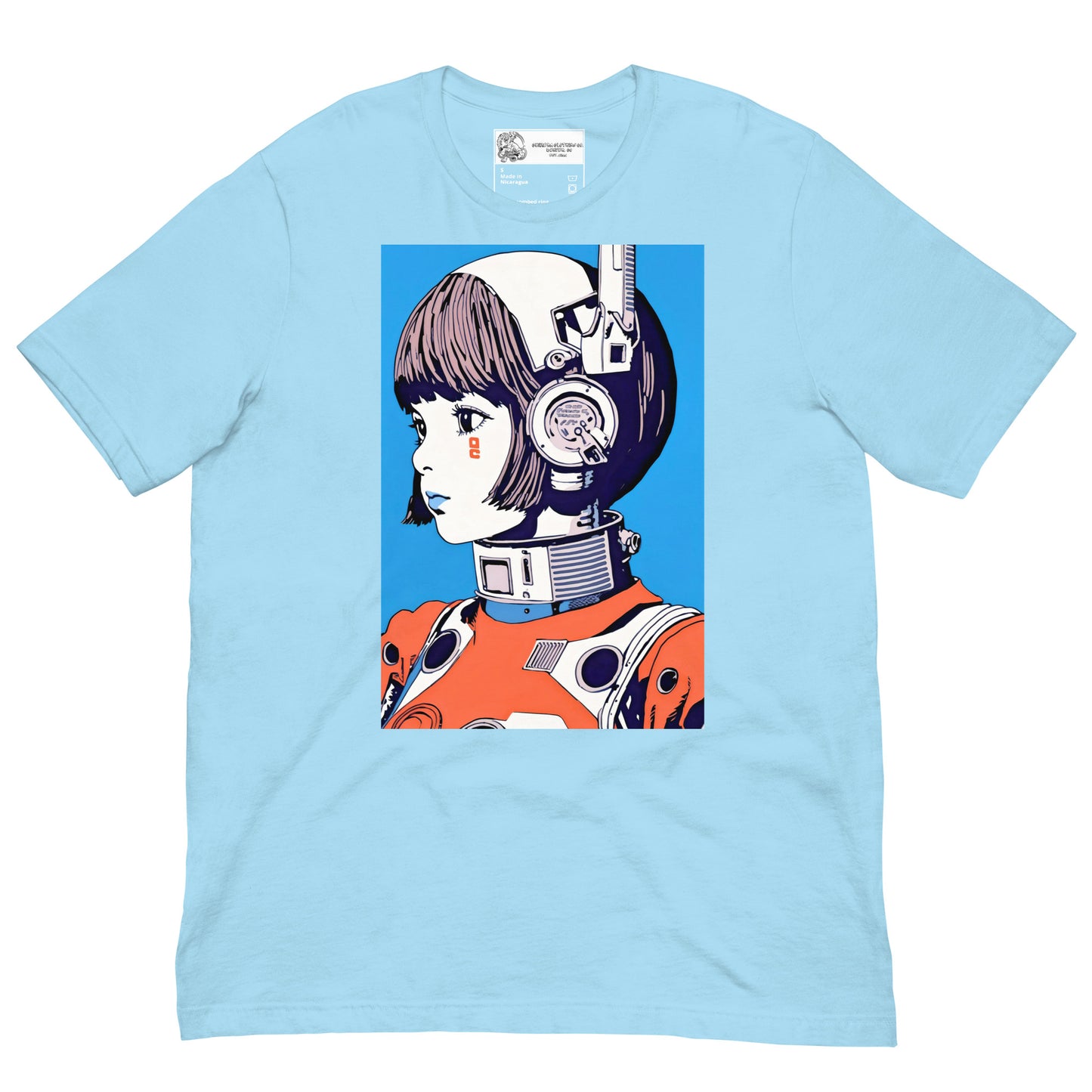 Anime Space Girl Unisex t-shirt