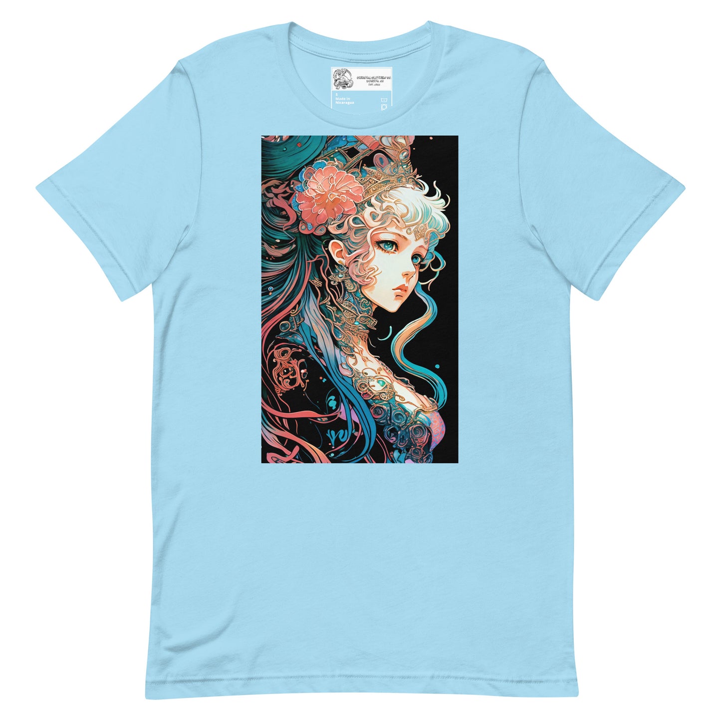 "The Princess" Anime Woman Unisex t-shirt