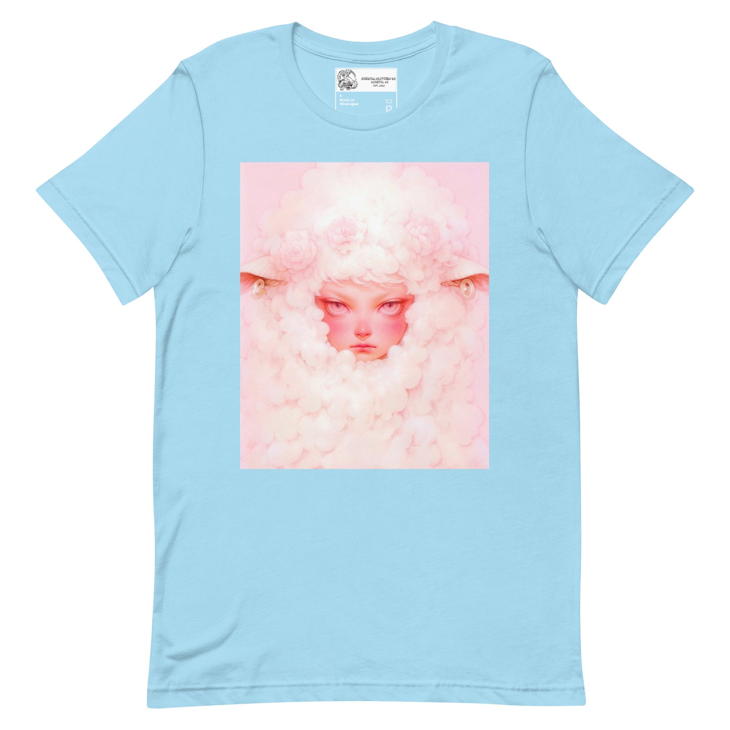 Precious Pastel Lamb Child #2 Unisex t-shirt