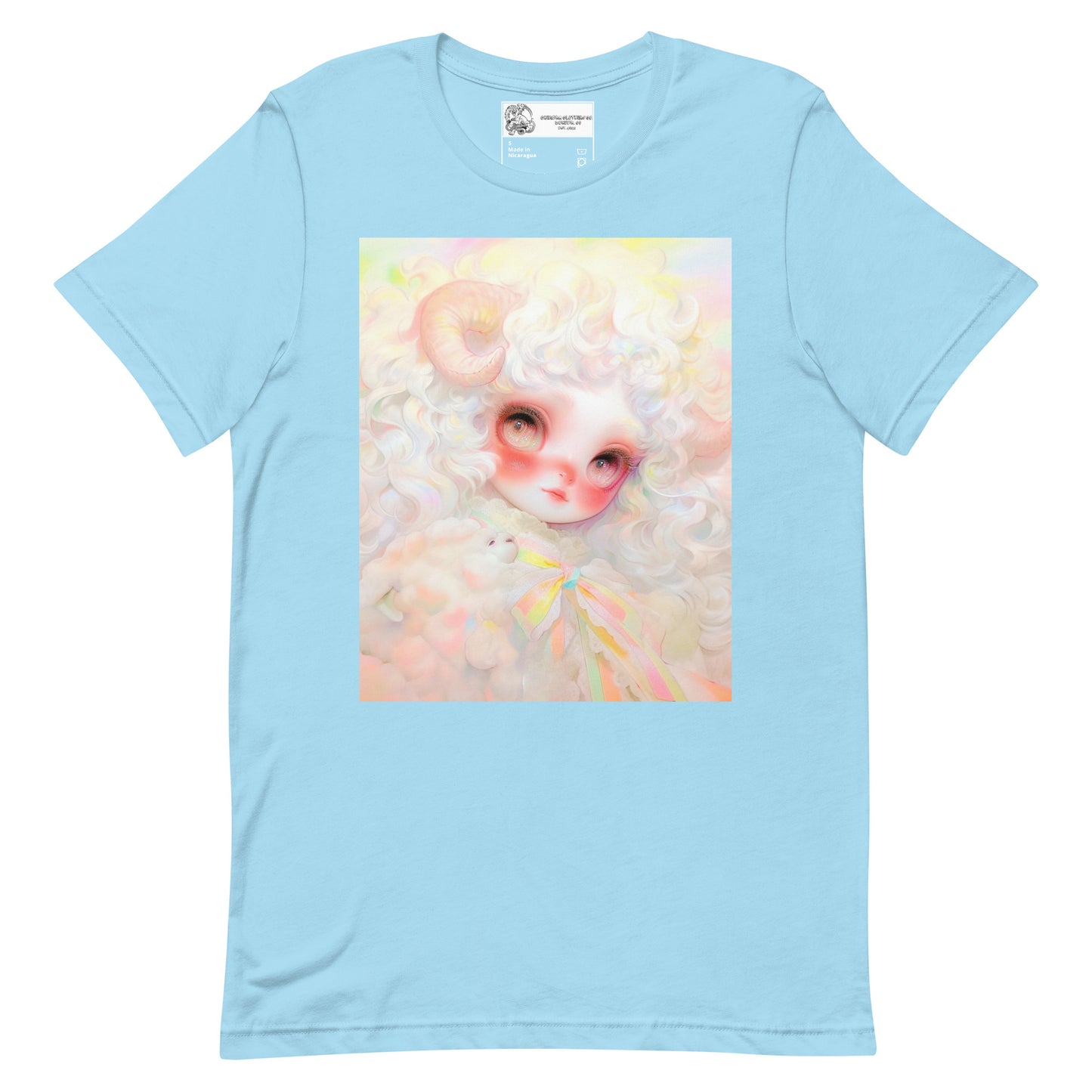 Precious Pastel Ram Child #3 Unisex t-shirt