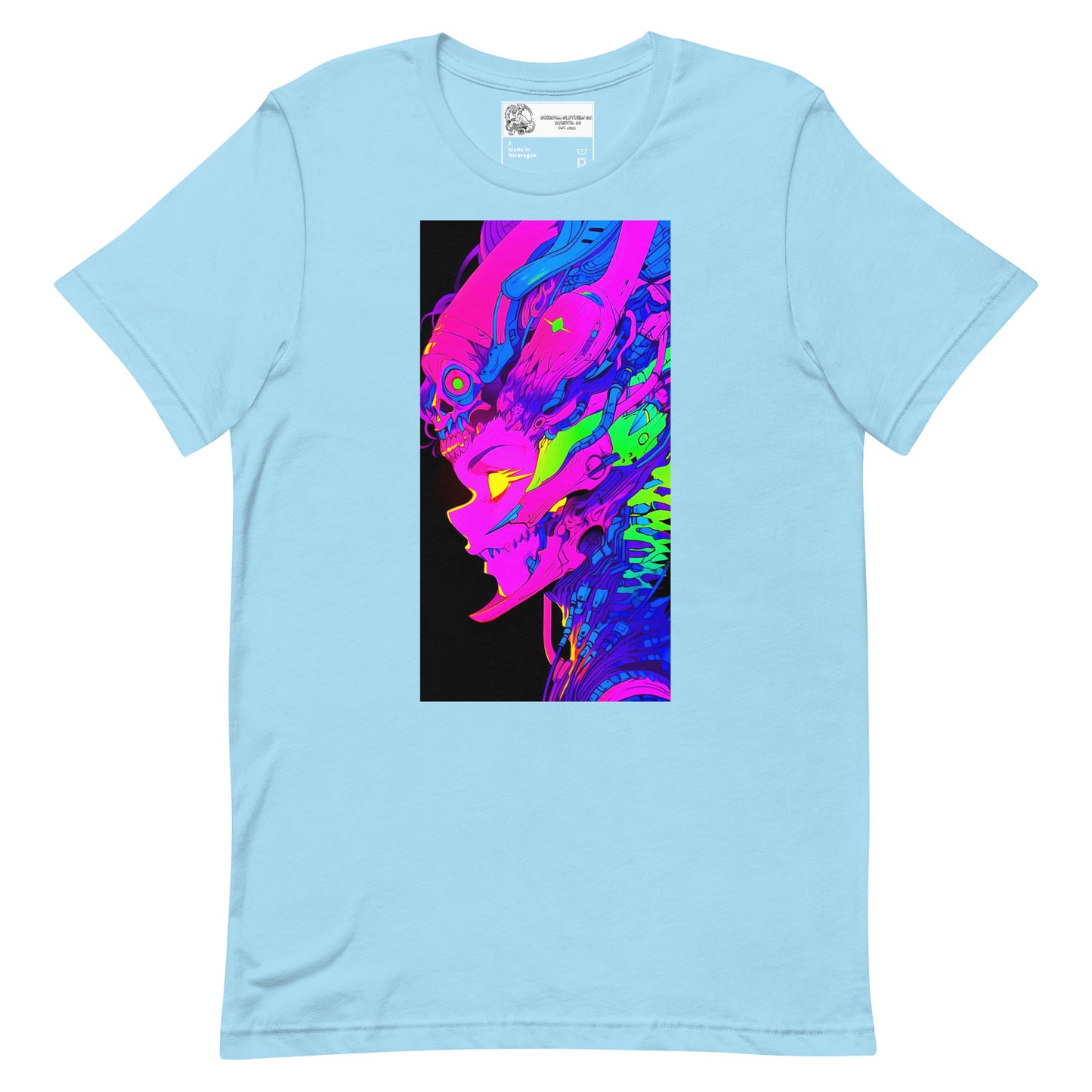 Cyborg Anime Girl #3 Unisex t-shirt