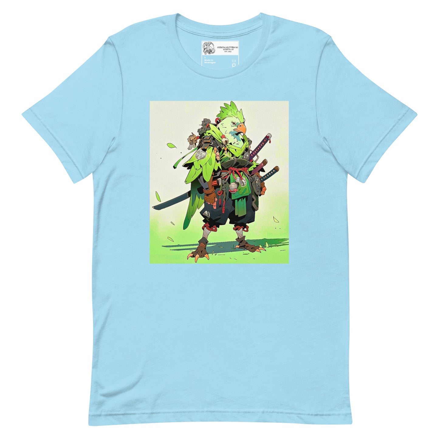 Chicken Samurai Unisex t-shirt