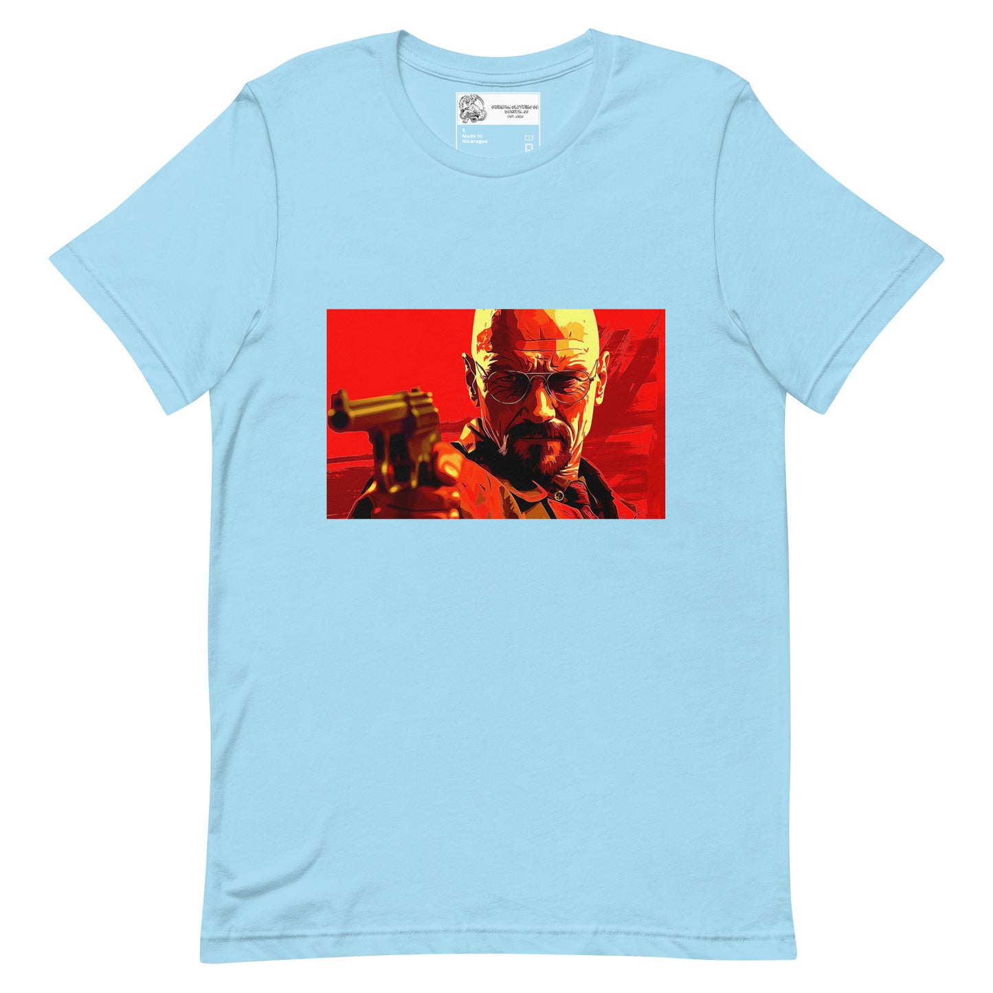 Heisenberg Red Dead Redemption Art Style Unisex t-shirt