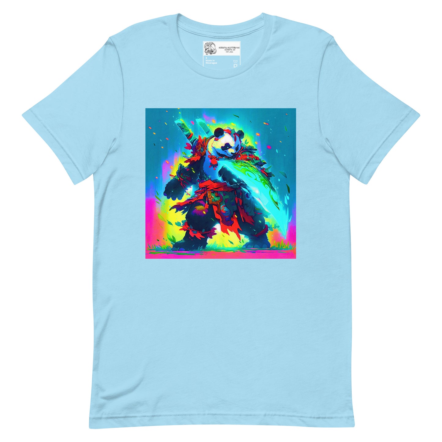 Samurai Panda Unisex t-shirt