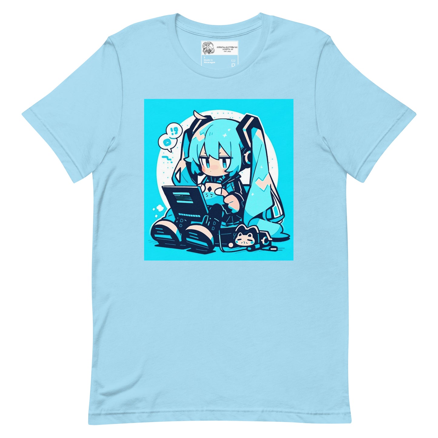 Cute Gamer Anime Hatsune Miku Unisex t-shirt