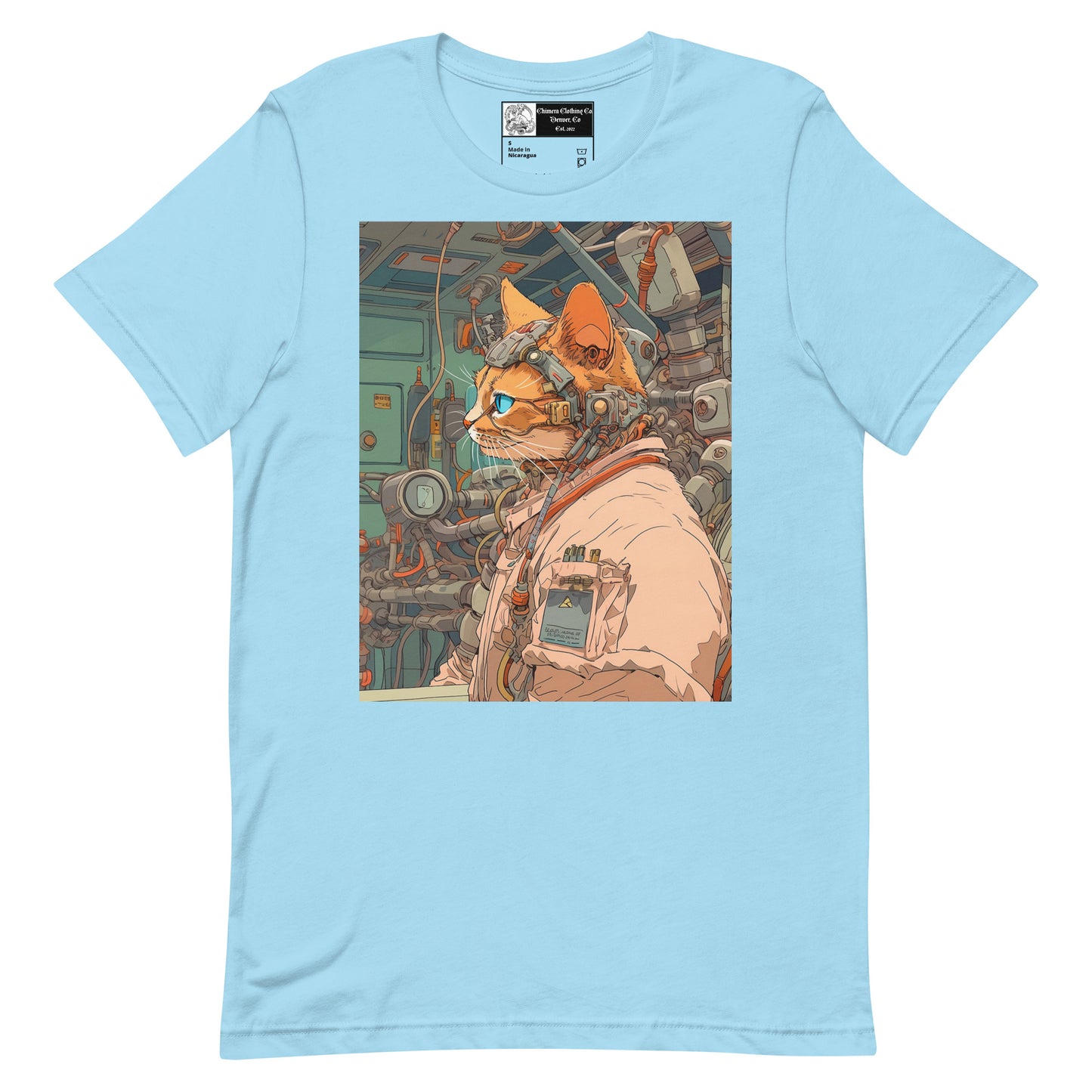 Space Cat Unisex t-shirt