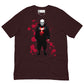 Skull Faced Killer Blood Splatter SOFT STYLE Unisex t-shirt