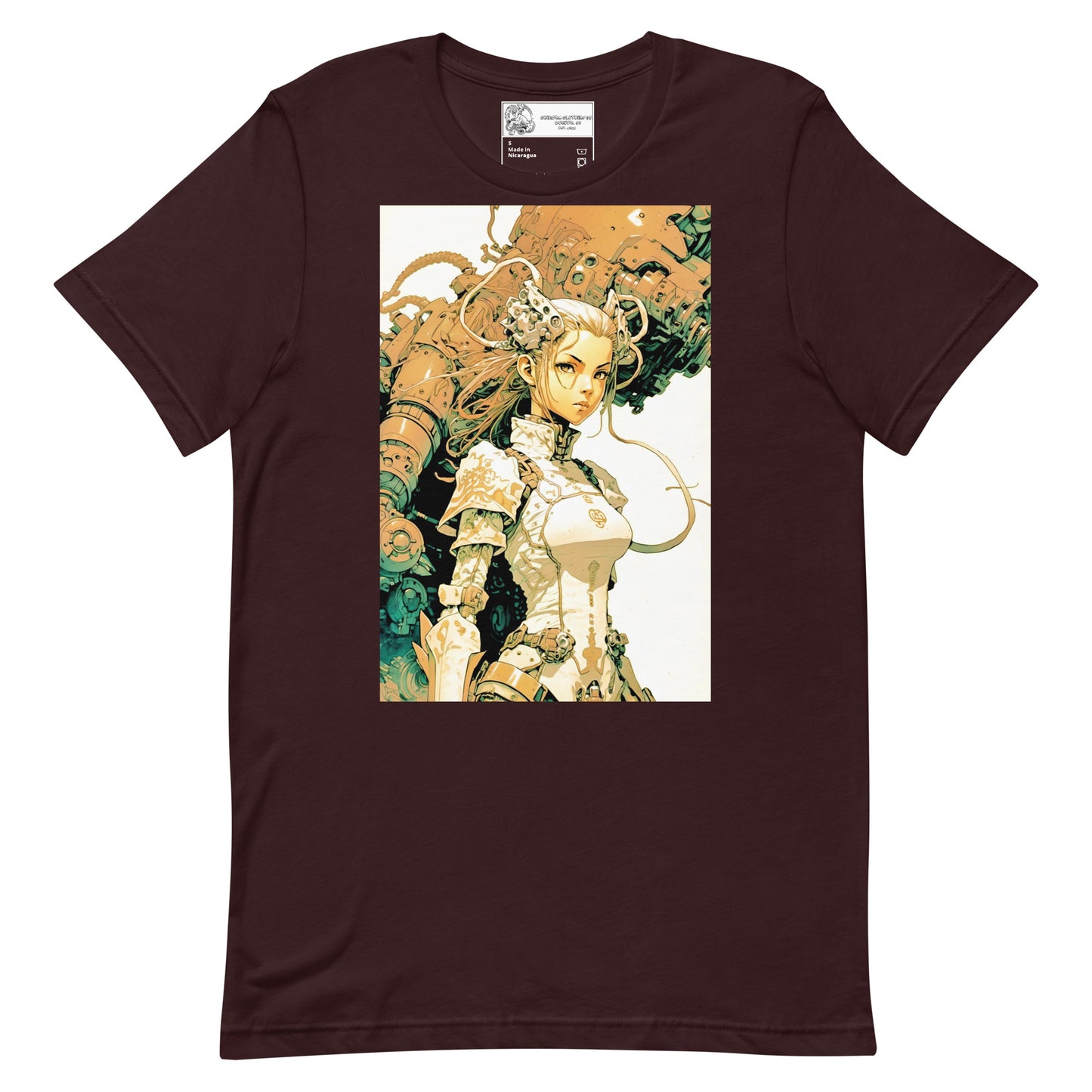 Cyborg Anime Woman #7 Unisex t-shirt