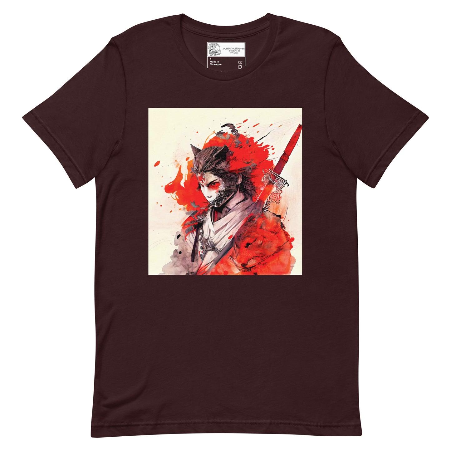 Fox Samurai Unisex t-shirt