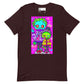 Neon Zombie Alien Bros. Unisex t-shirt