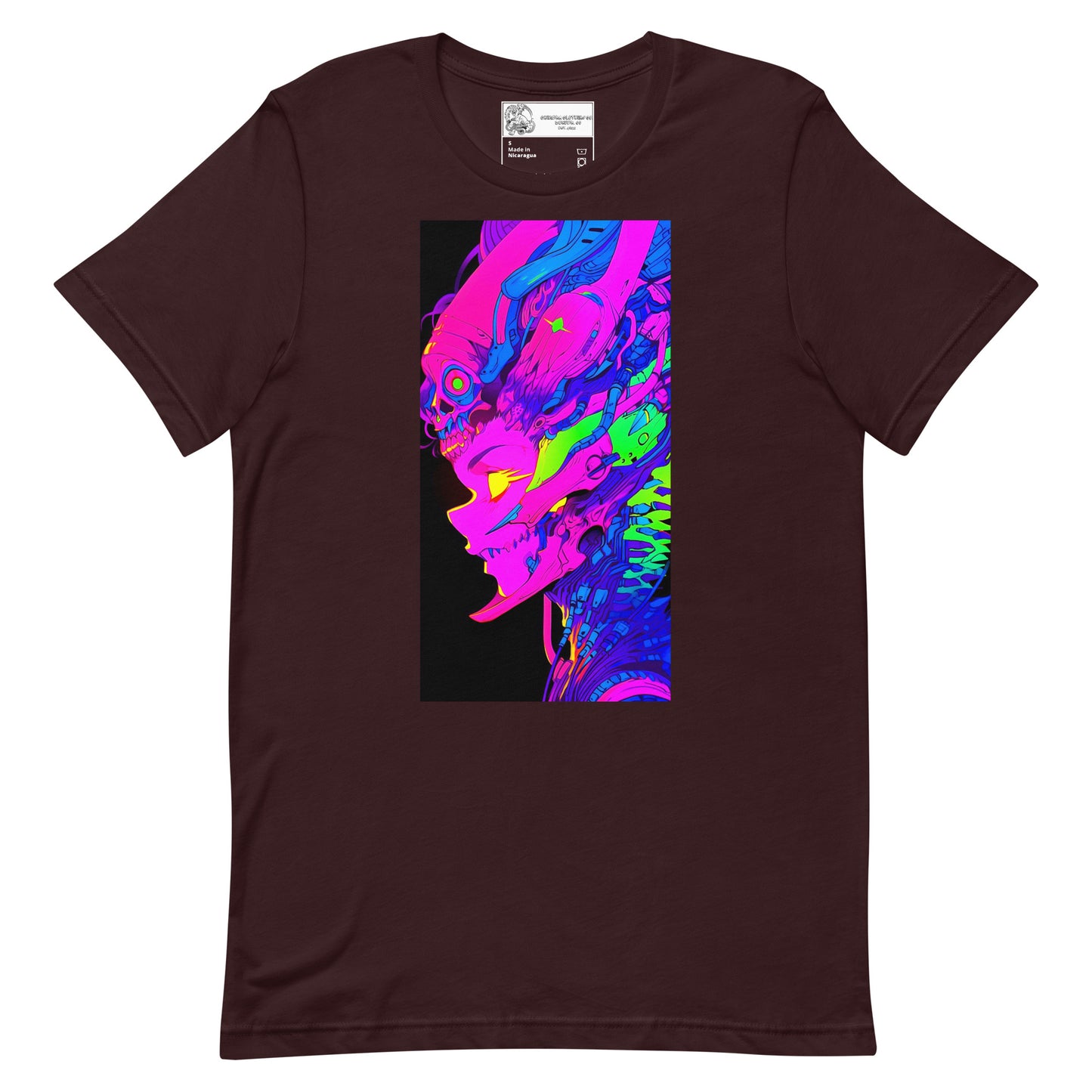 Cyborg Anime Girl #3 Unisex t-shirt