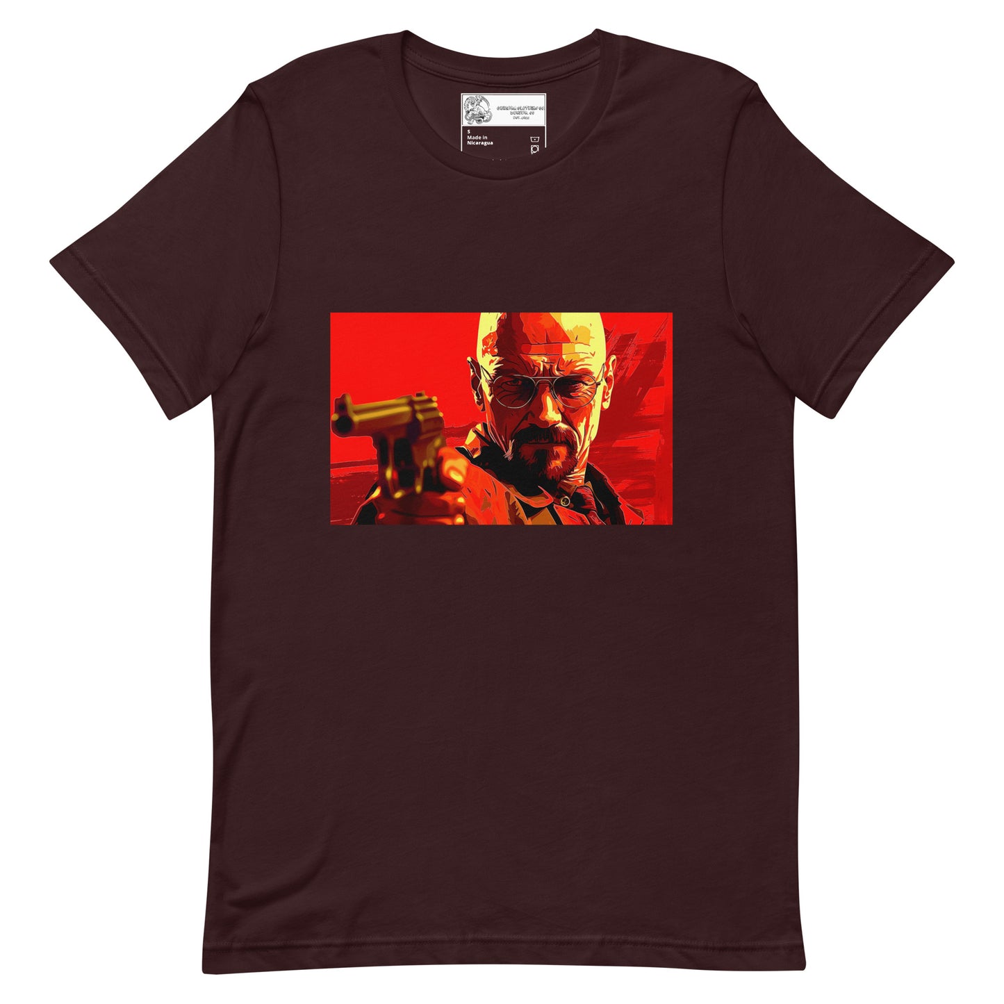 Heisenberg Red Dead Redemption Art Style Unisex t-shirt