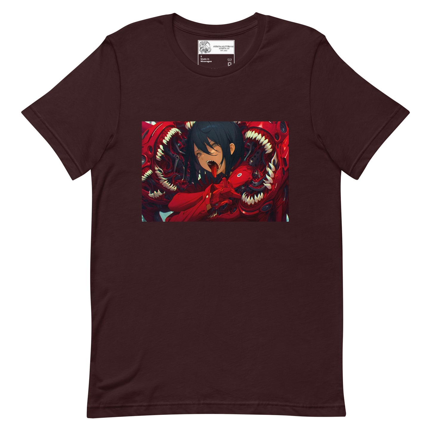 Demons All Around Anime Woman Unisex t-shirt