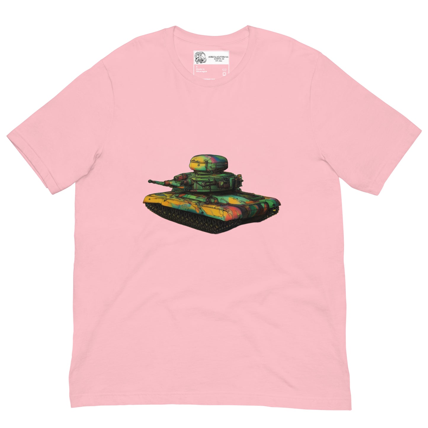 Graffiti Style Army Tank SOFT STYLE Unisex t-shirt