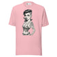 Sexy Pin-Up Girl Sketch #2 Unisex t-shirt