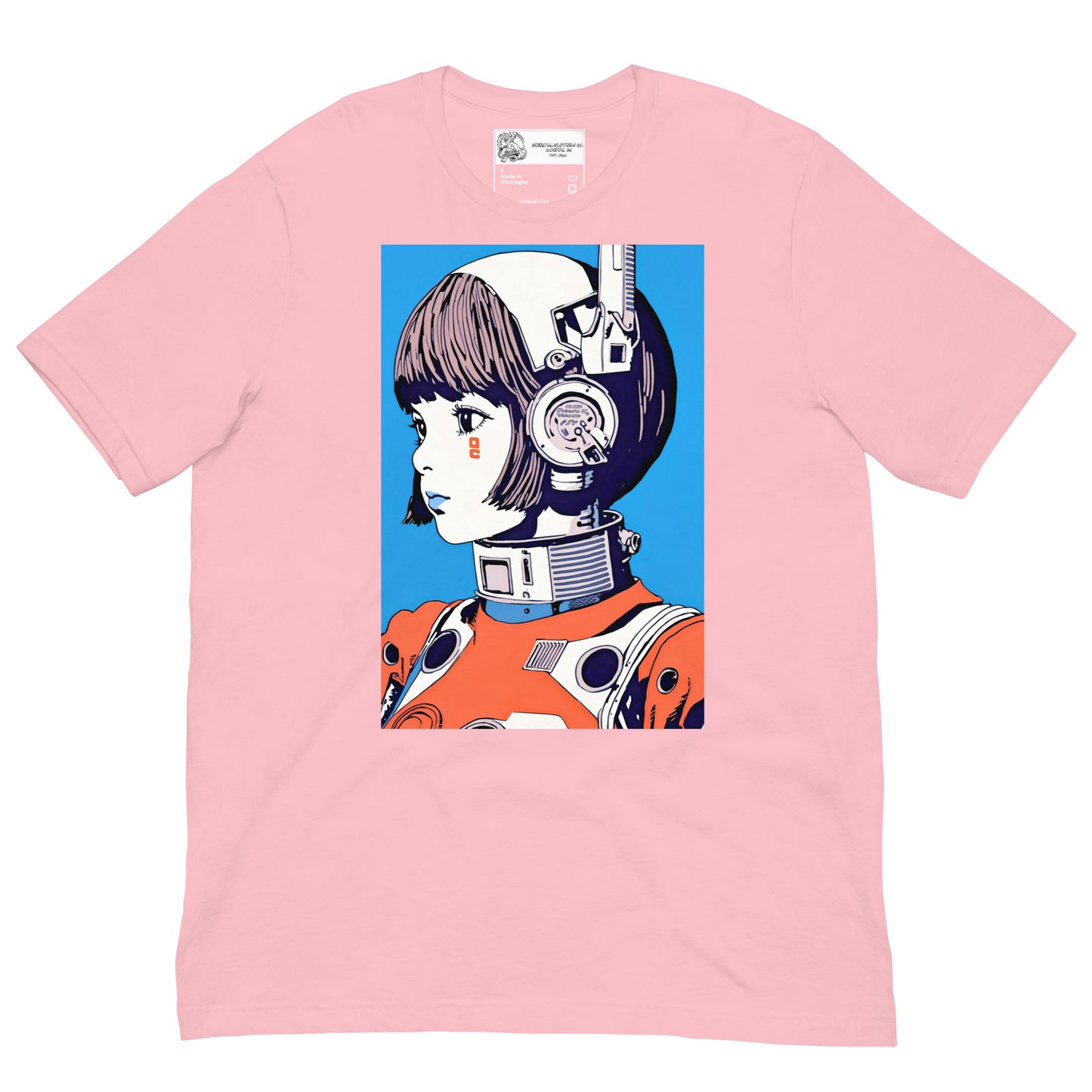 Anime Space Girl Unisex t-shirt