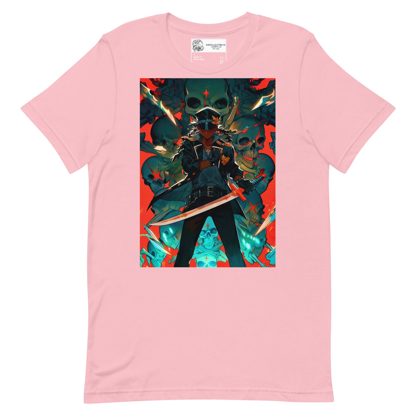 "The Captain" Anime Guy Unisex t-shirt SOFT STYLE