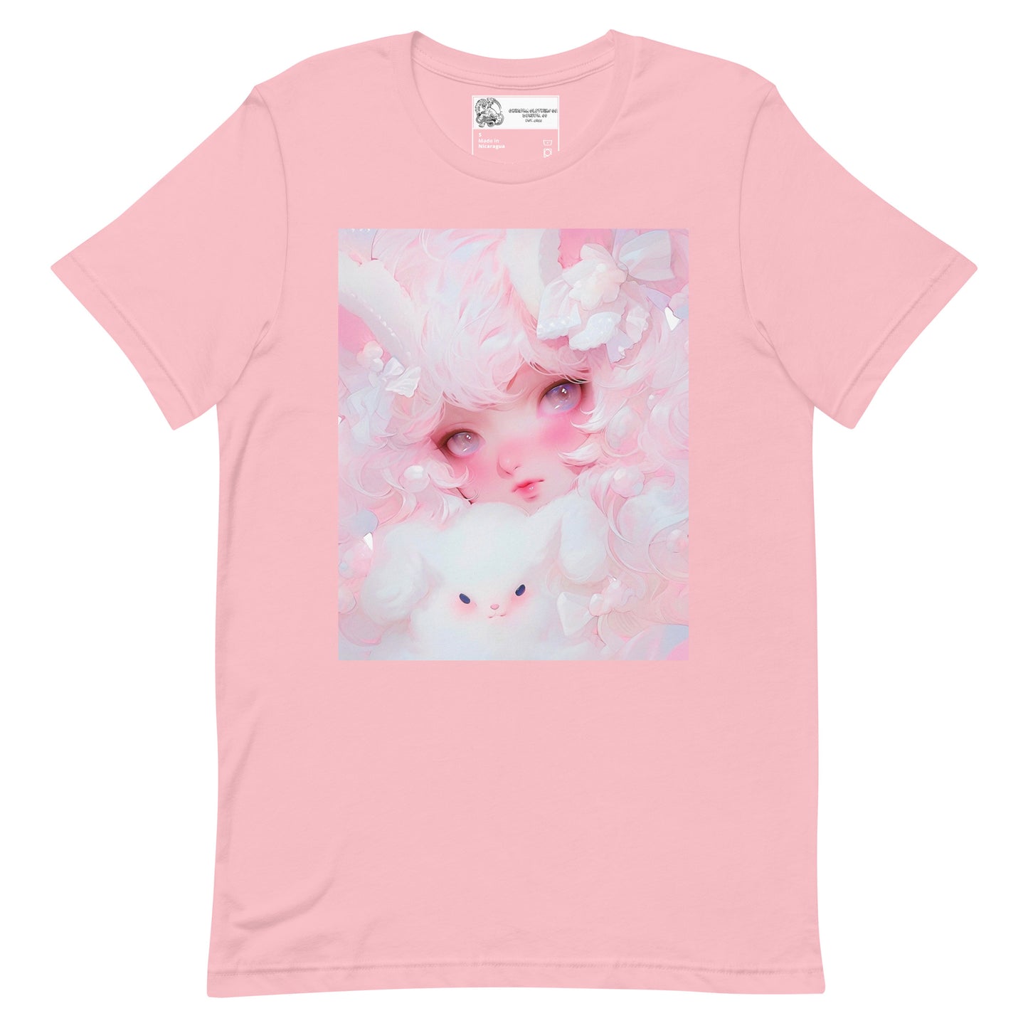 Precious Pastel Bunny Girl Unisex t-shirt