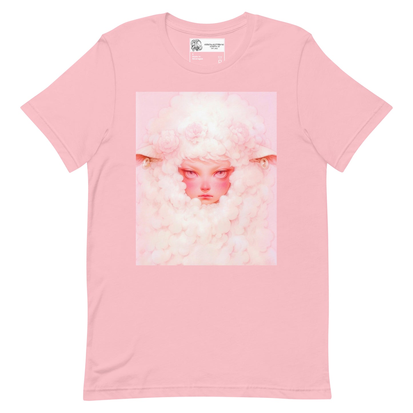 Precious Pastel Lamb Child #2 Unisex t-shirt