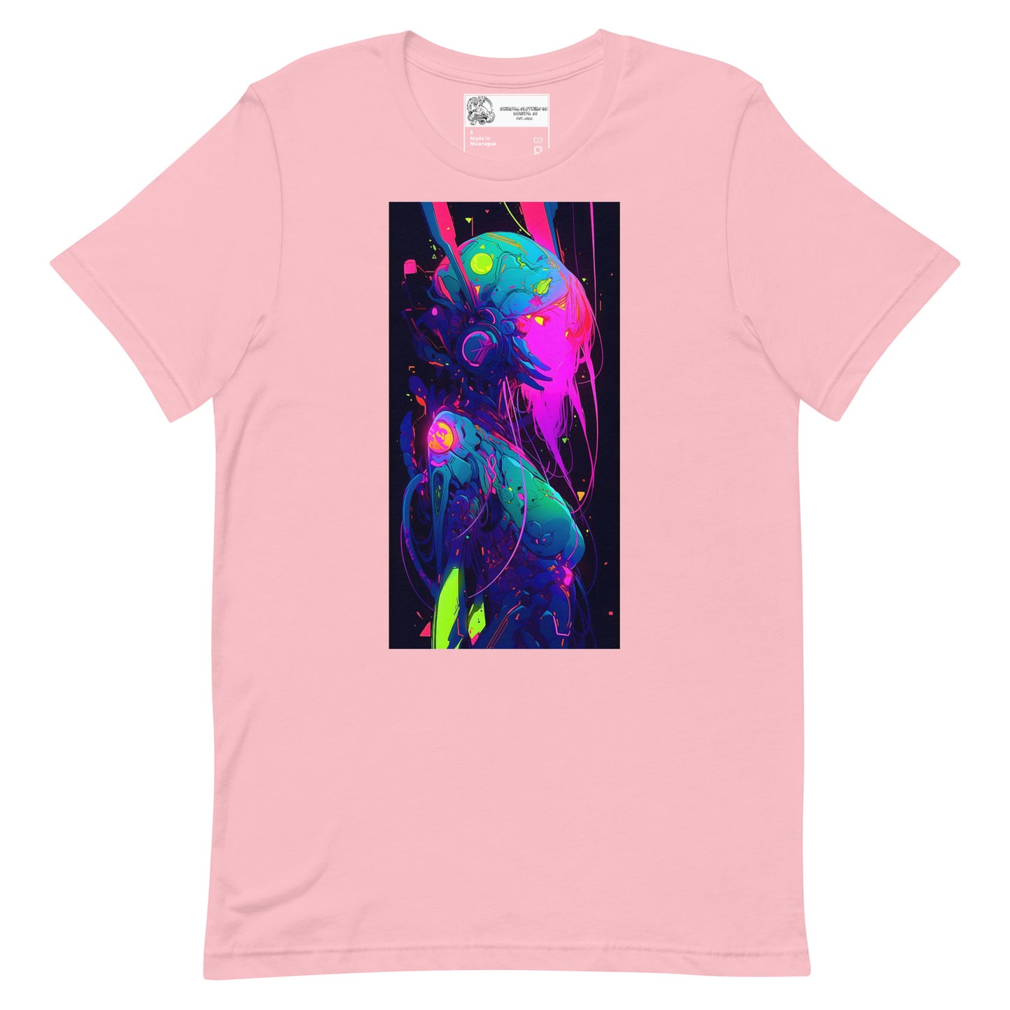 Cyborg Anime Girl #4 Unisex t-shirt