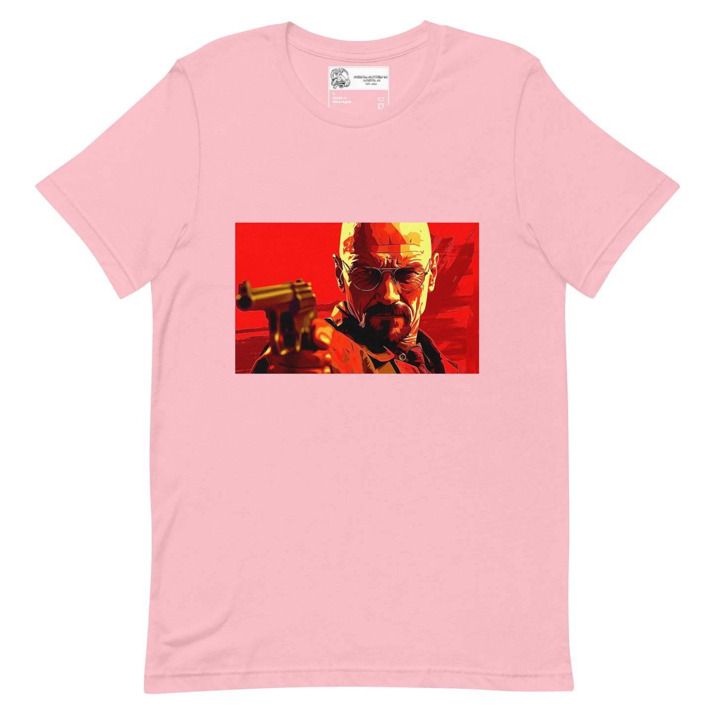 Heisenberg Red Dead Redemption Art Style Unisex t-shirt