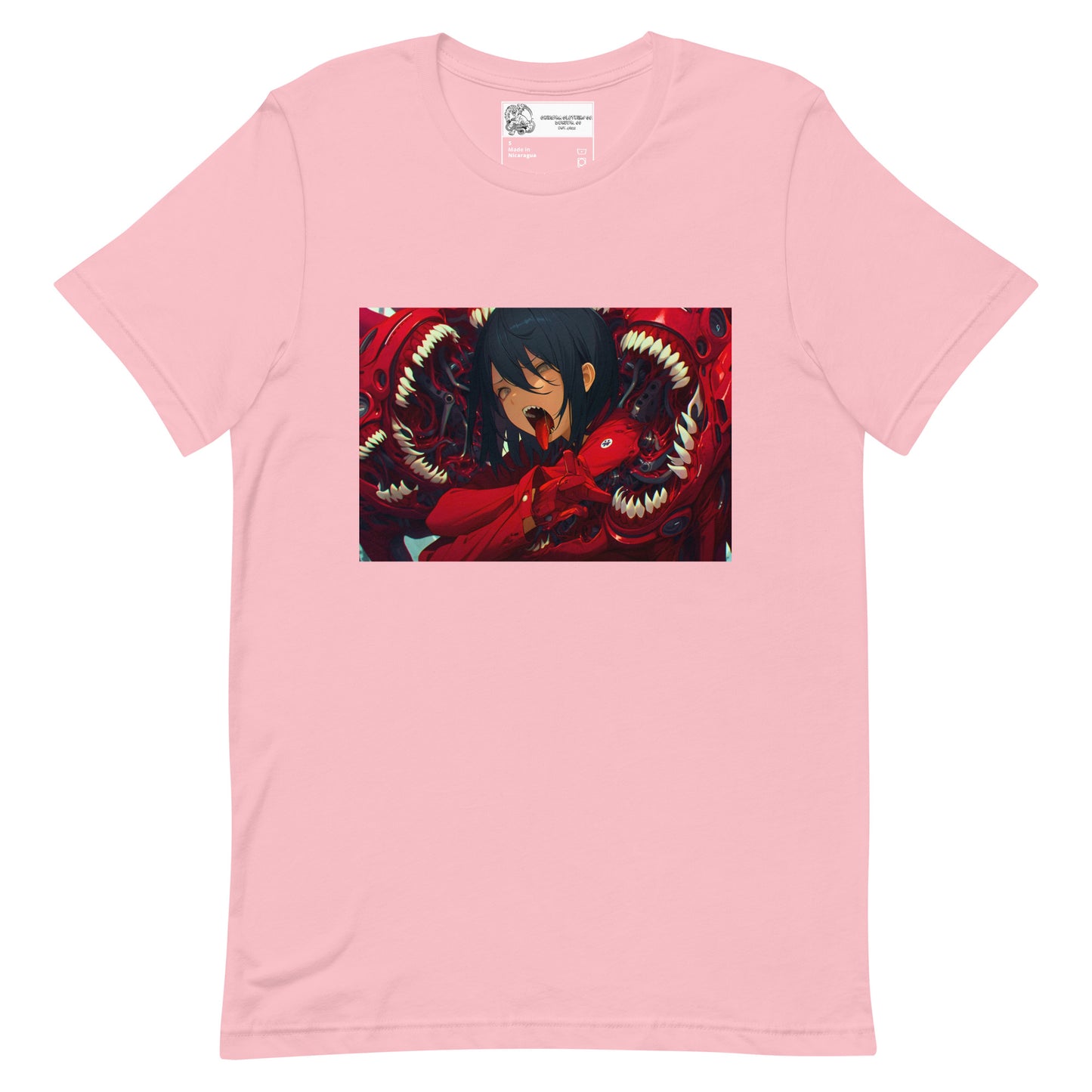 Demons All Around Anime Woman Unisex t-shirt