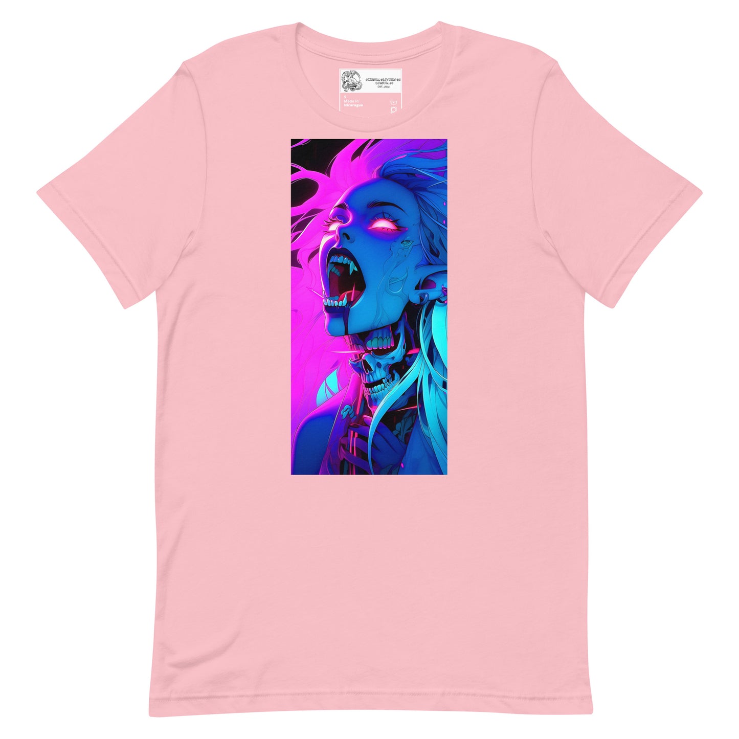 Vaporwave Hot Vampire Woman Unisex t-shirt