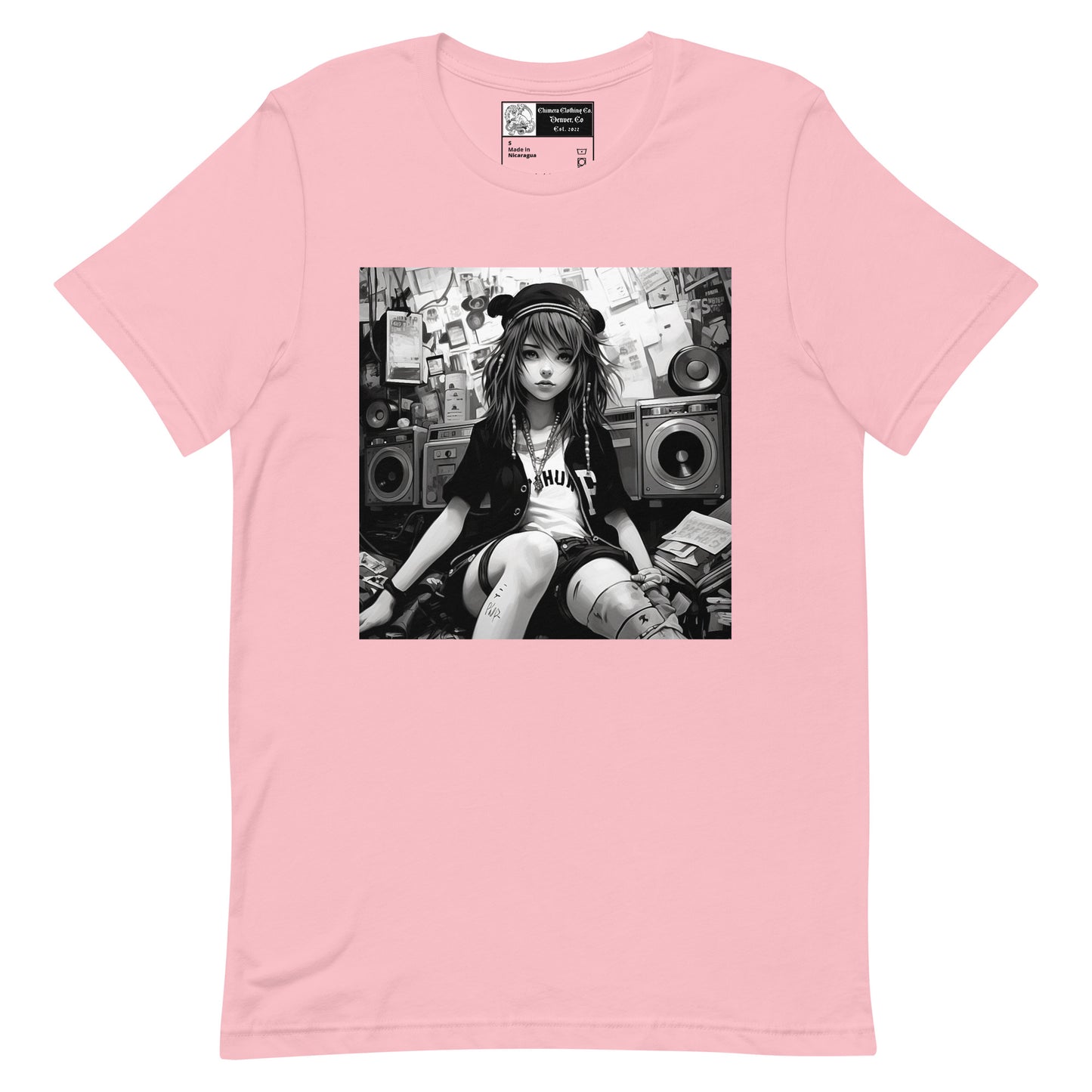 Anime Music Girl #2 Unisex t-shirt