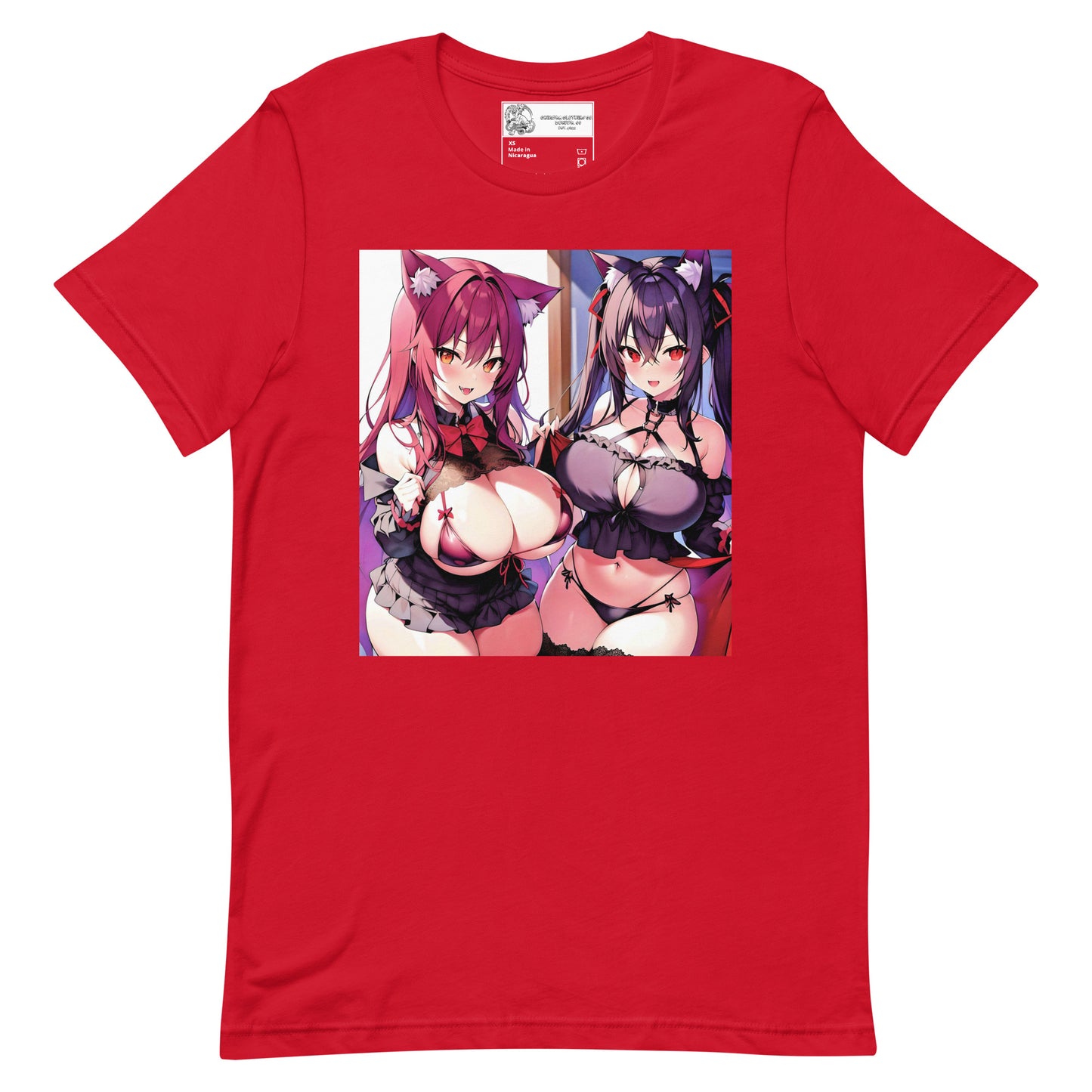 Thicc Hot Kitty Waifus #1 Unisex t-shirt