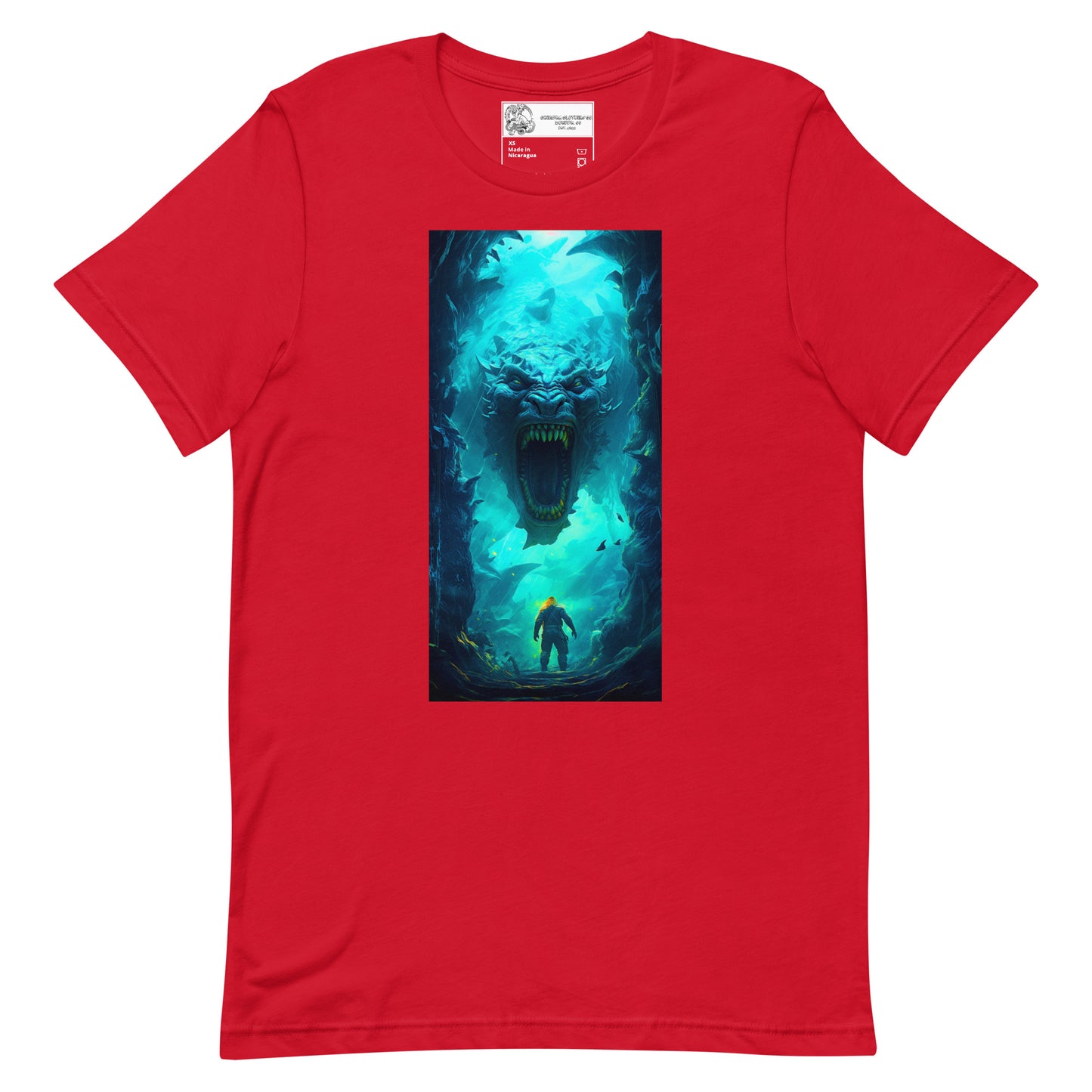 Deep Sea Monster Unisex t-shirt