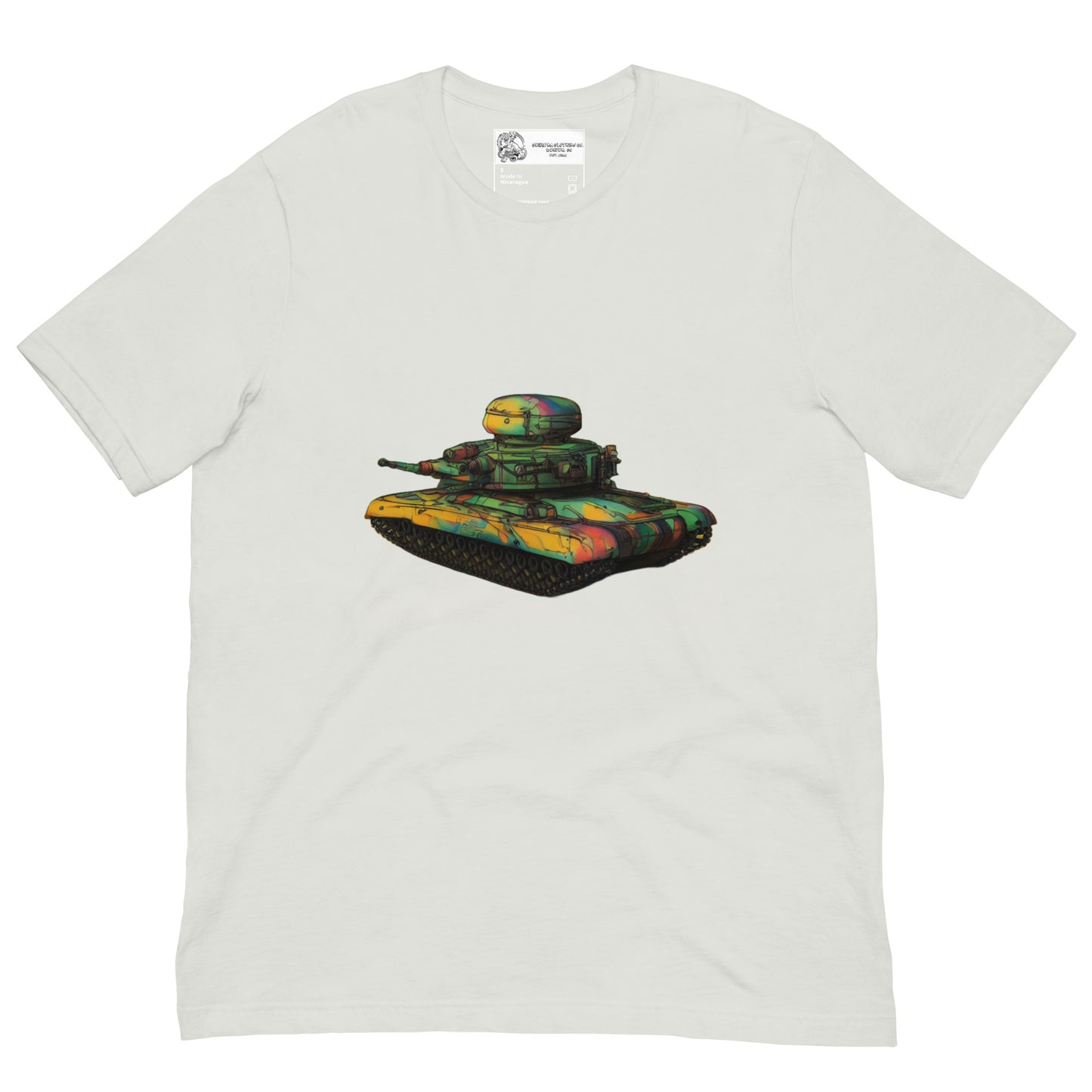 Graffiti Style Army Tank SOFT STYLE Unisex t-shirt