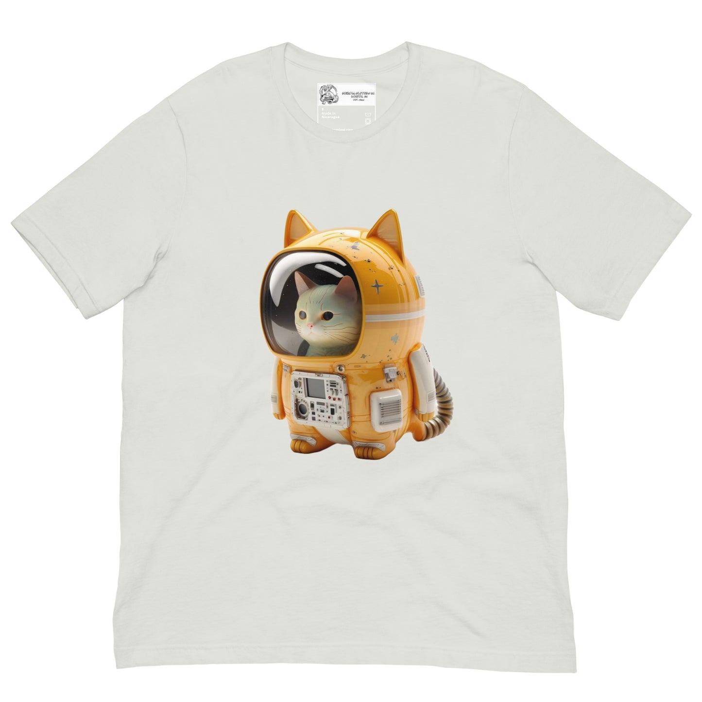 Astronaut Space Kitty Cat Unisex t-shirt