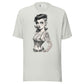 Sexy Pin-Up Girl Sketch #2 Unisex t-shirt