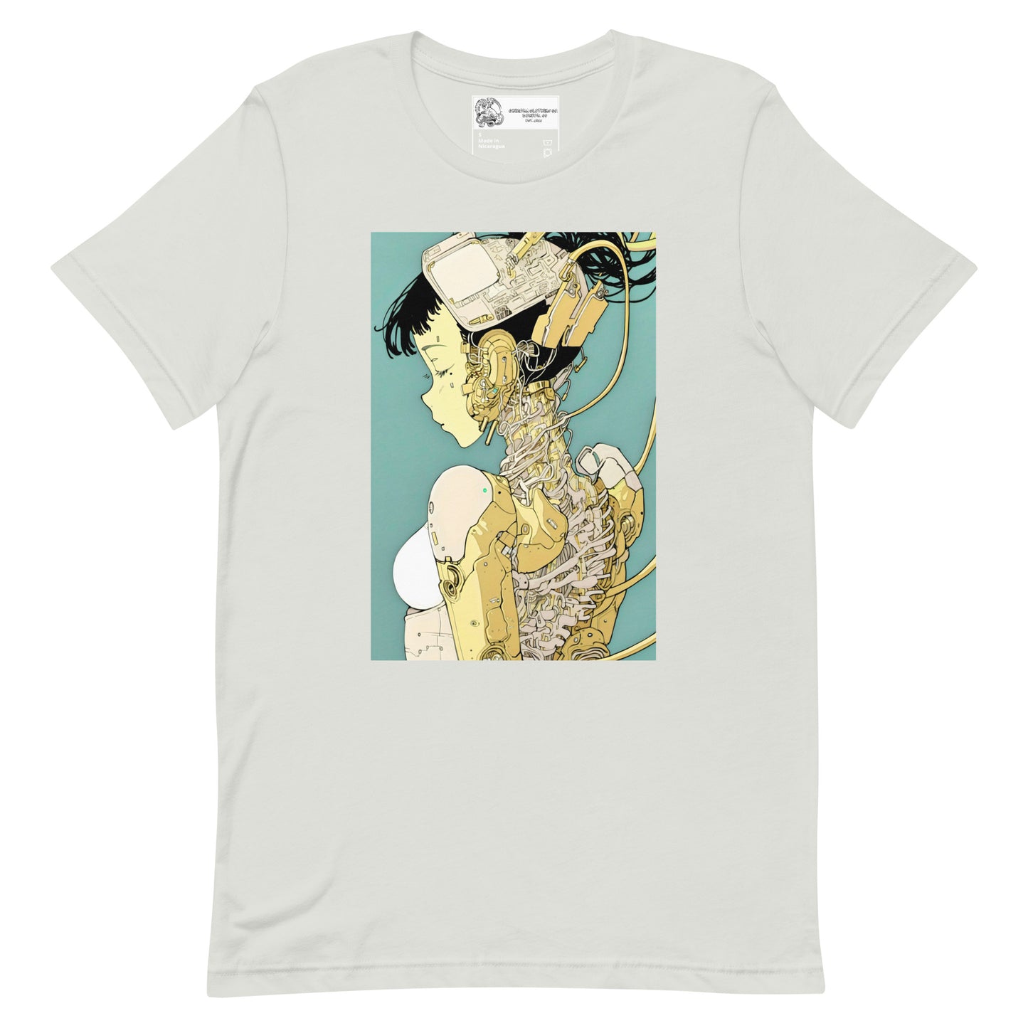 Cyborg Anime Woman #4  Unisex t-shirt