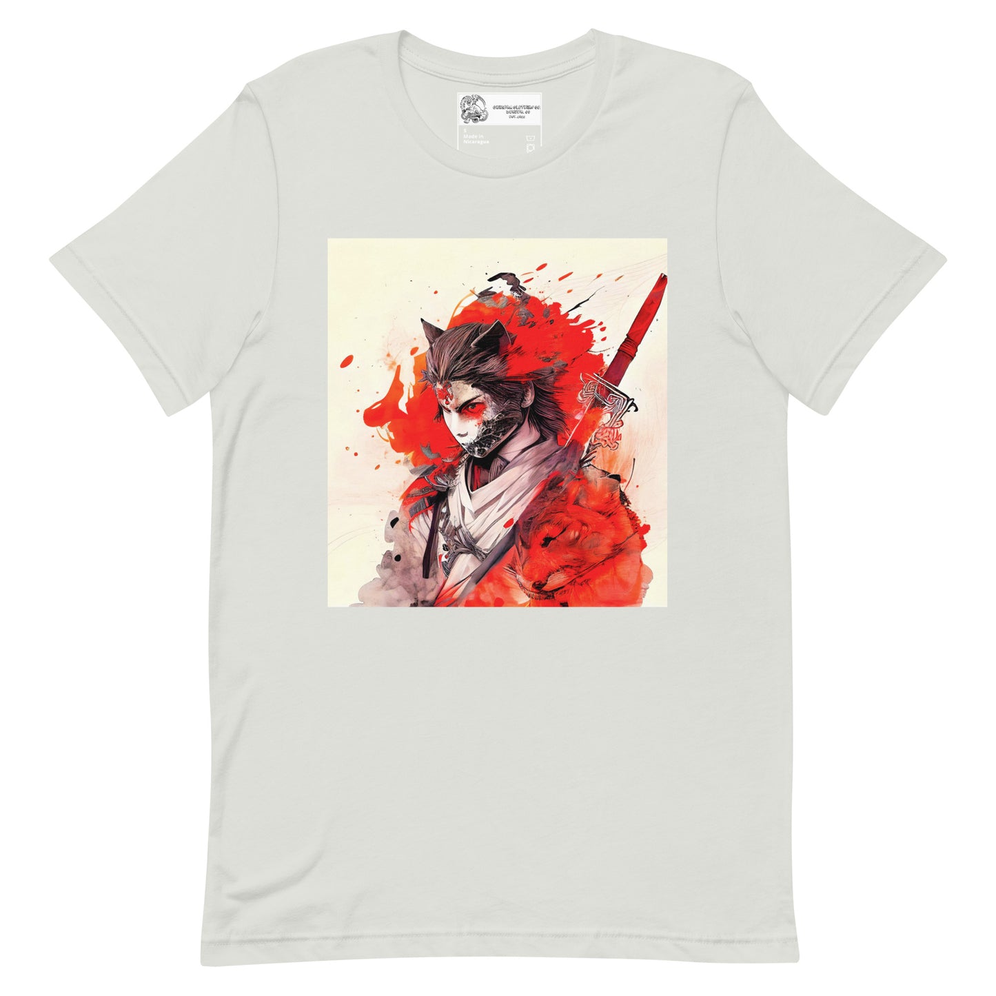 Fox Samurai Unisex t-shirt