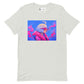 Smoking Anime Woman #3 Unisex t-shirt