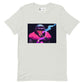 Smoking Anime Woman #4 Unisex t-shirt