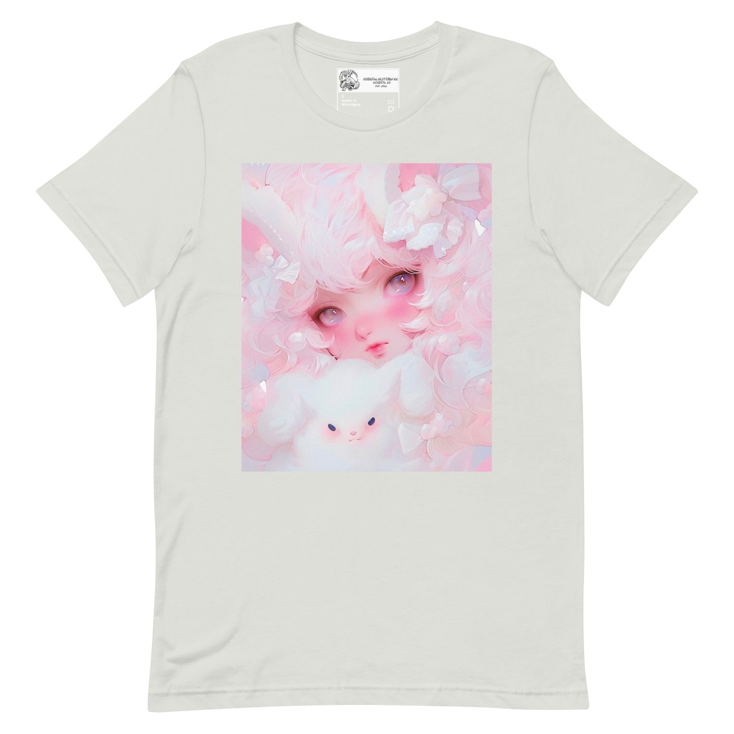 Precious Pastel Bunny Girl Unisex t-shirt