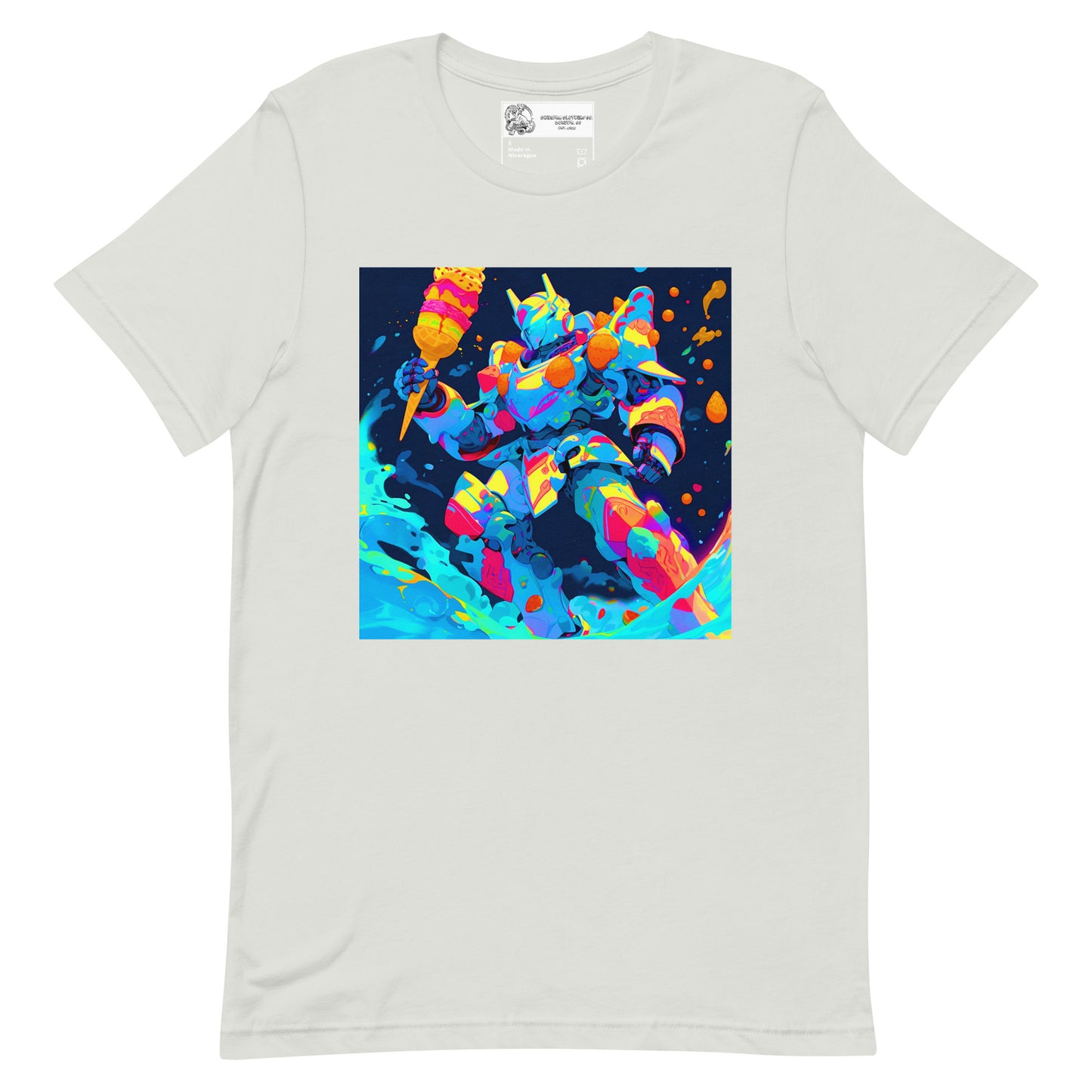 Gundam Ice Cream Robot Unisex t-shirt