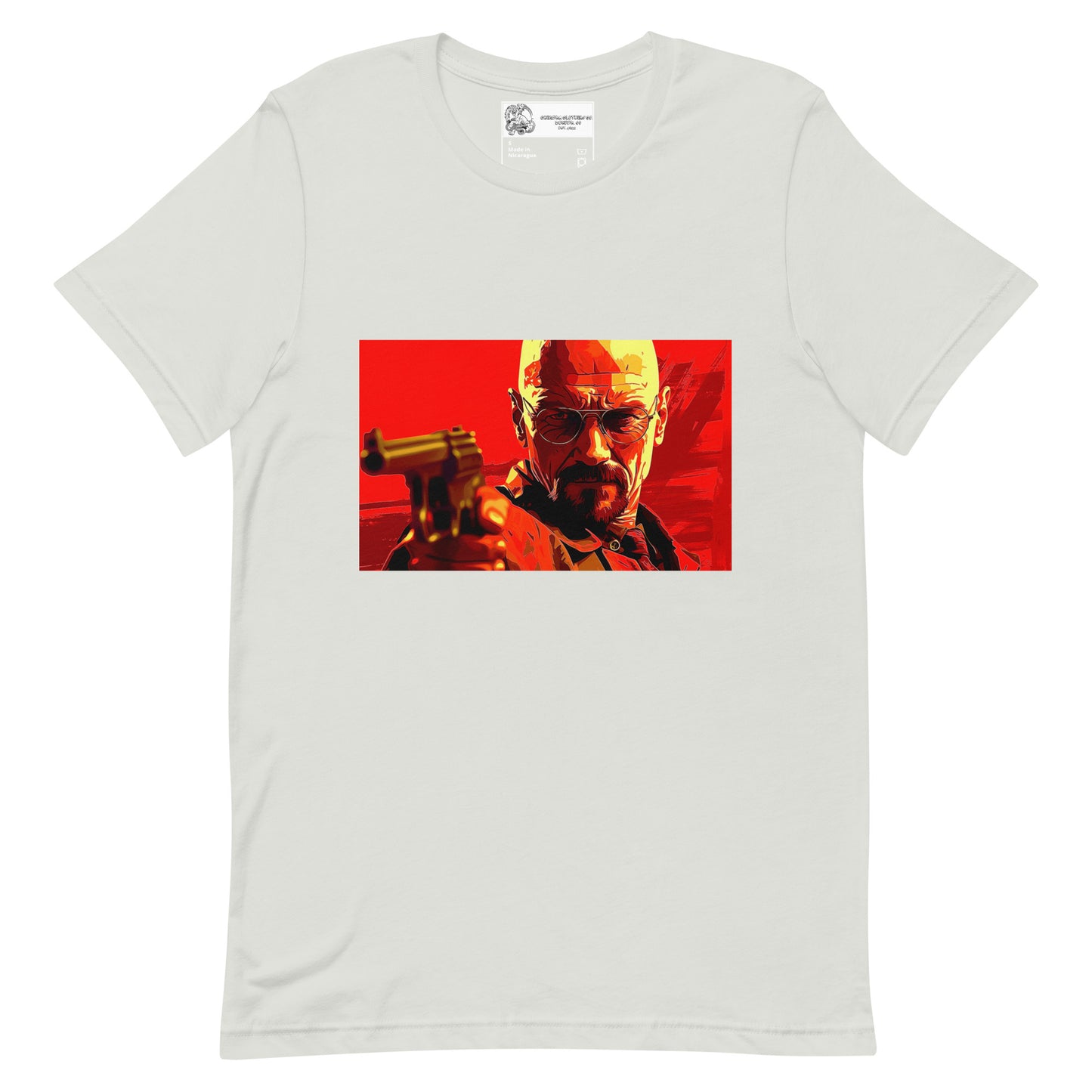 Heisenberg Red Dead Redemption Art Style Unisex t-shirt